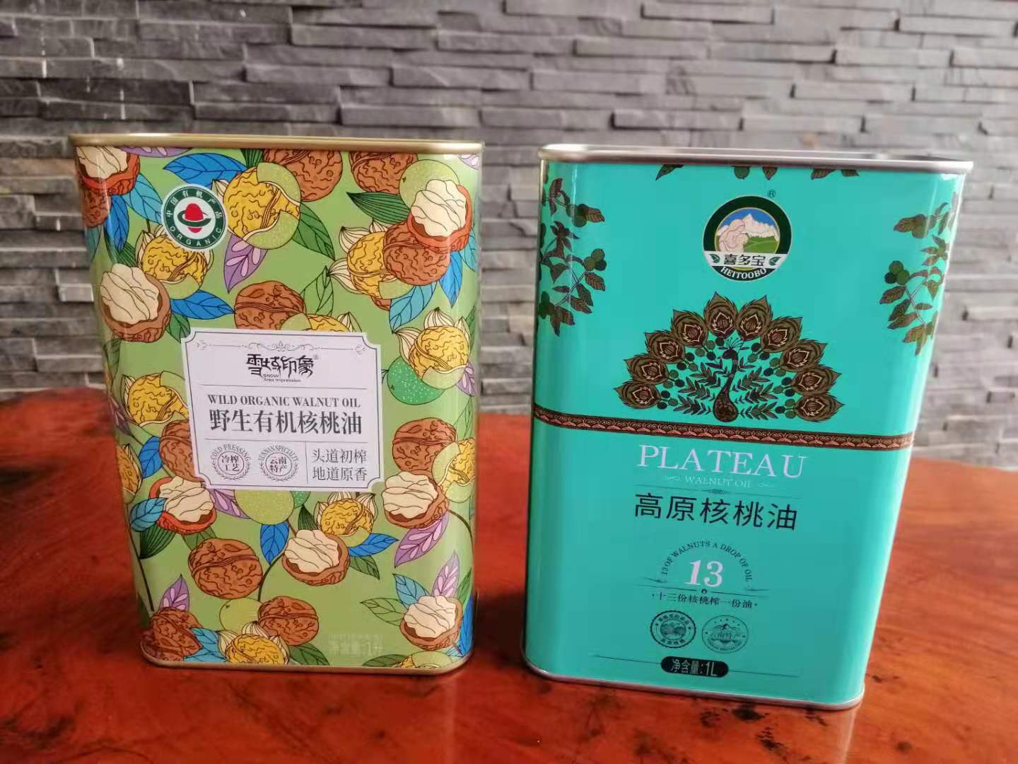 云南哪里做核桃油鐵罐包裝好？云南馬口鐵核桃油桶