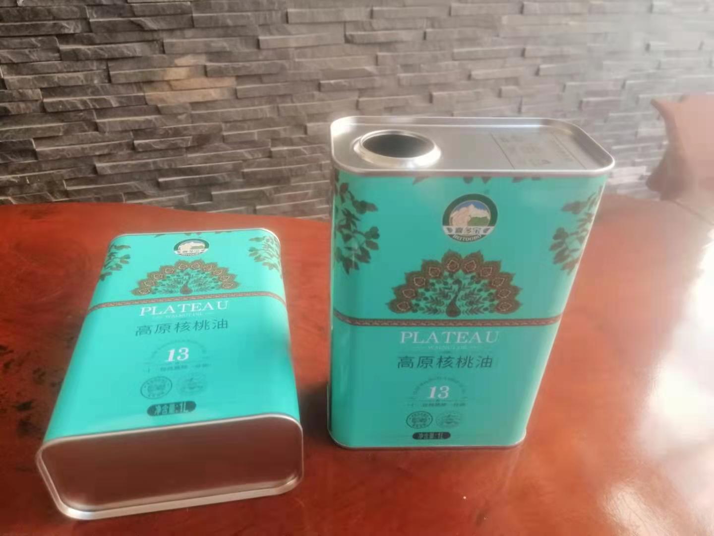 云南哪里做核桃油鐵罐包裝好？云南馬口鐵核桃油桶