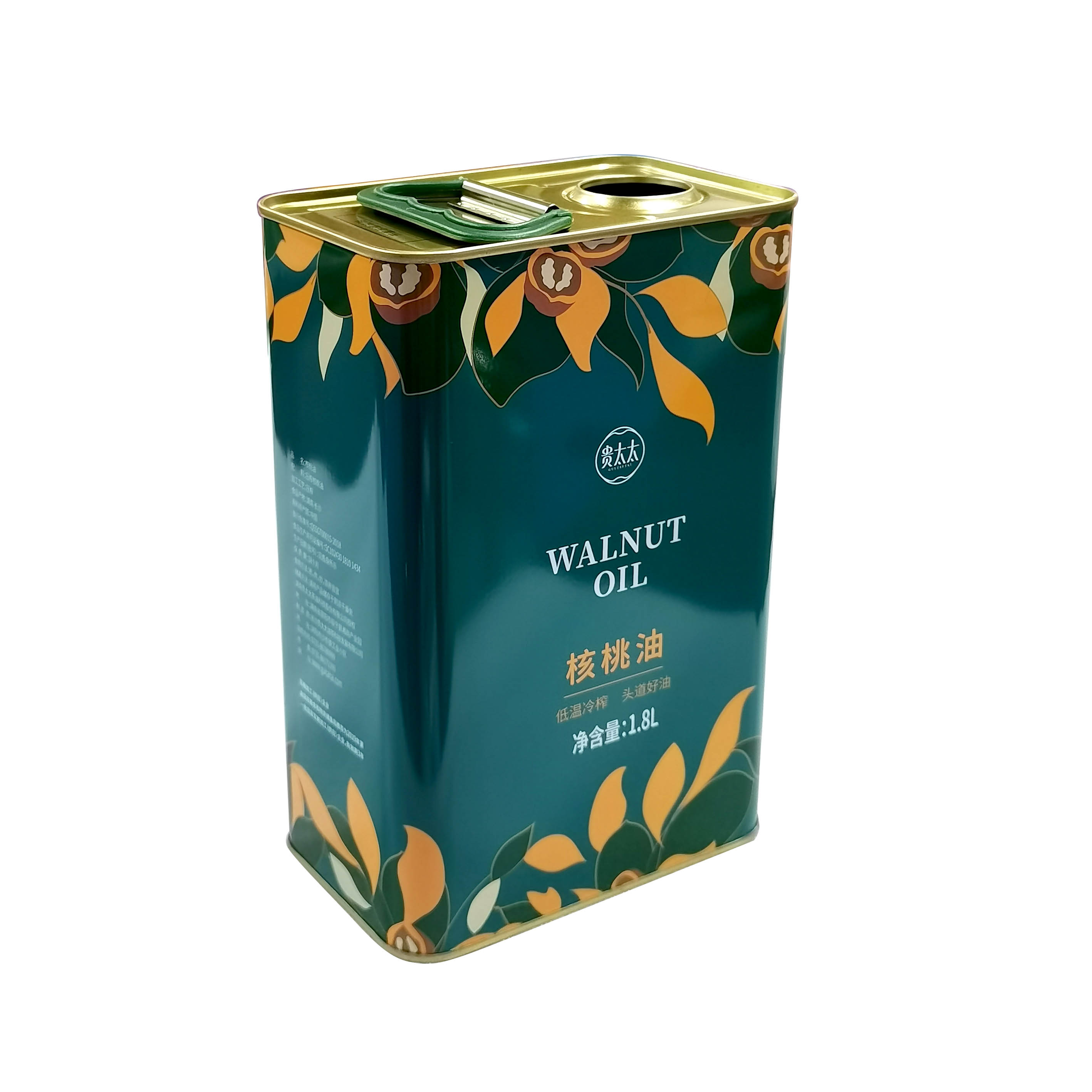 茶油用什么包裝好？山茶油鐵罐定制