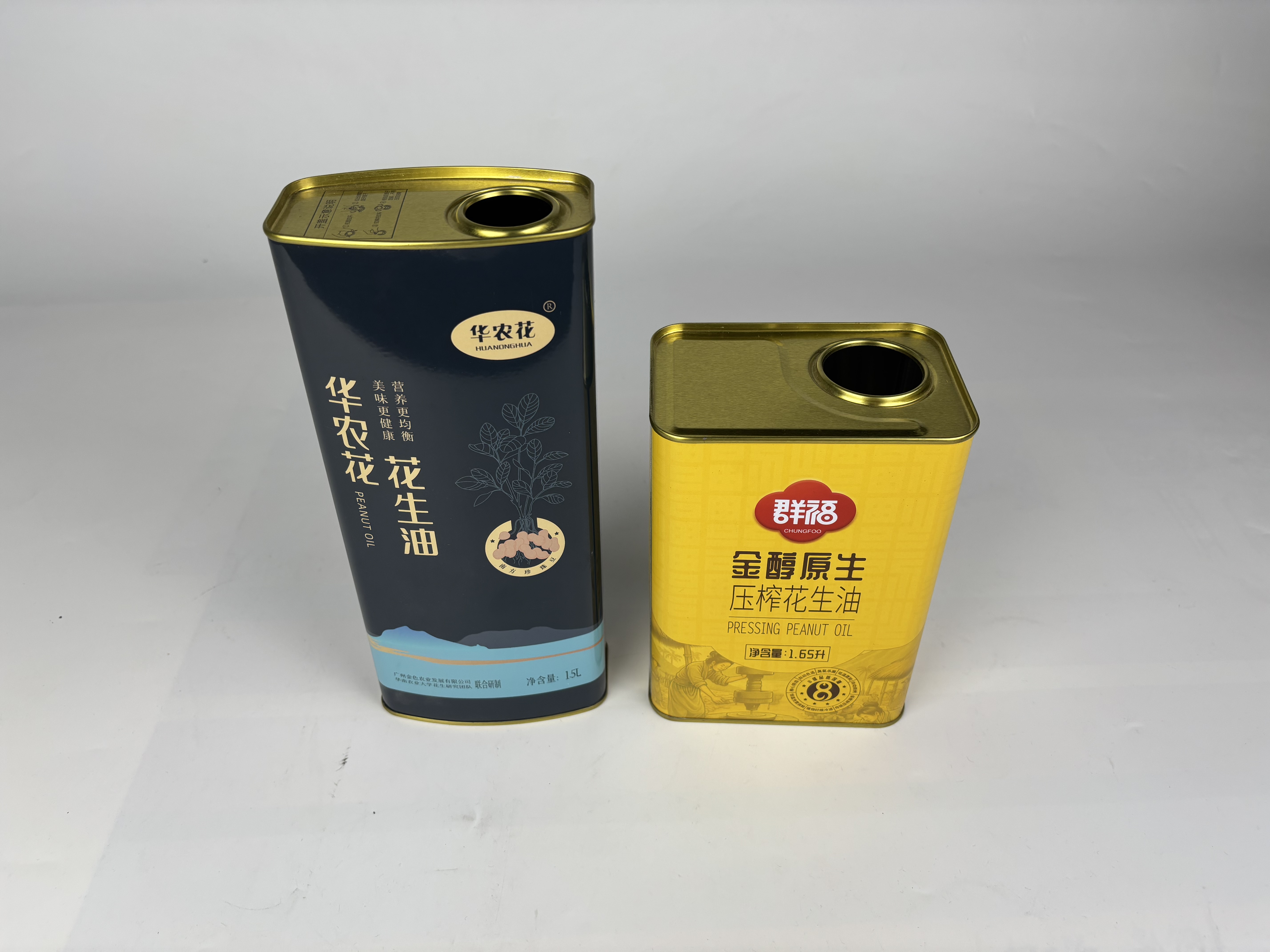 廣東花生油鐵罐  花生油用什么包裝好？