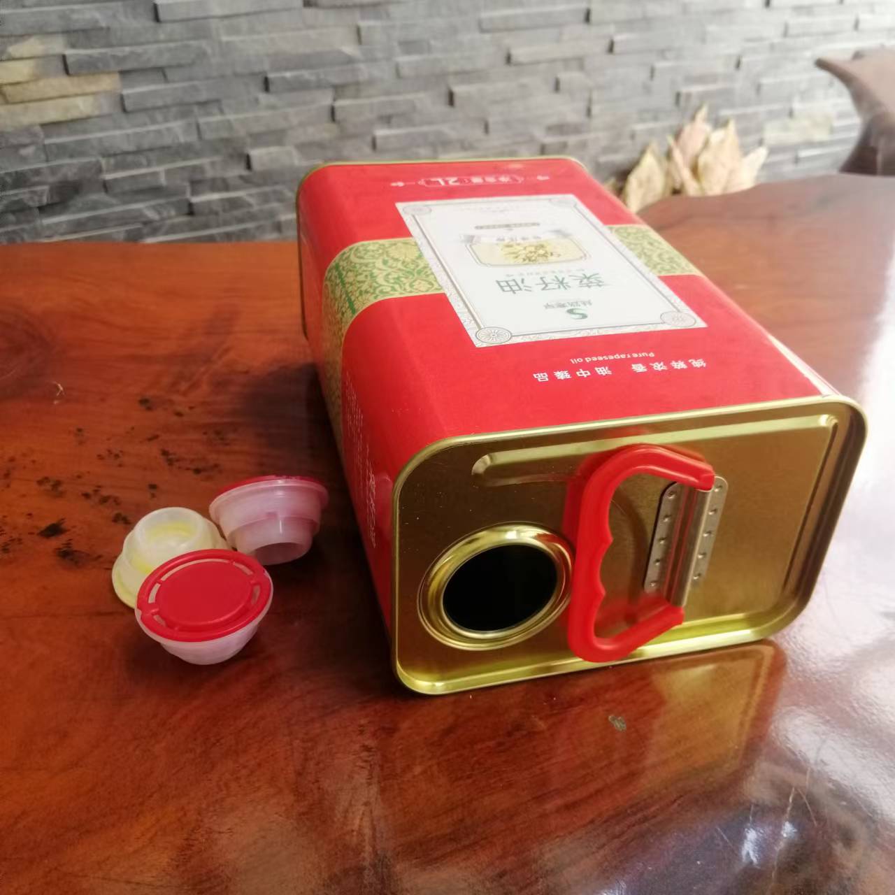 方形菜籽油鐵桶 菜籽油用什么鐵罐包裝好？